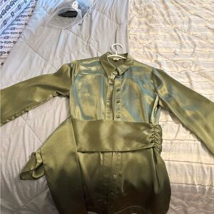 Camila Coelho Olive Dress